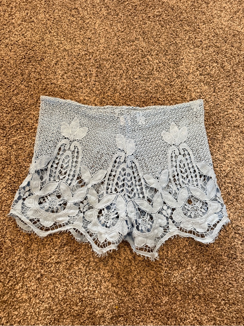 Miguelina Crochet Shorts - Picture 7 of 8